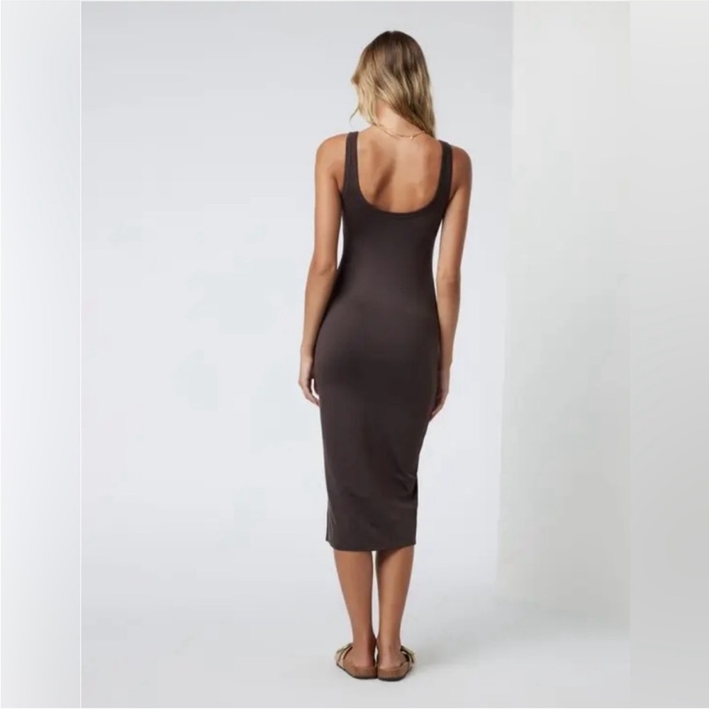 Vuori Halo essential dress in java heather- NWT - Picture 2 of 6